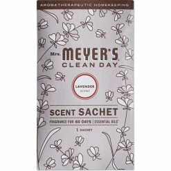Mrs. Meyer's&#174, Clean Day Scent Sachets, Lavender, 0.05 lbs Sachet, 18/Carton