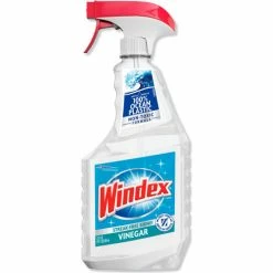 Windex® Multi-Surface Vinegar Cleaner, Pleasant Scent, 23 oz. Spray Bottle, 8/Case -Cleaning Chemicals & Lubricants Shop UNT SJN312620