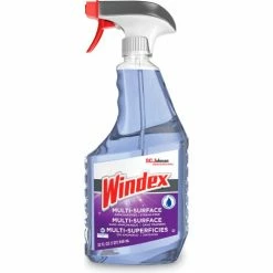 Windex&#174, Non-Ammoniated Glass/Multi Surface Cleaner, Fresh Scent, 32 oz Bottle, 8/Carton