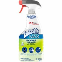 Fantastik® MAX Power Cleaner, Pleasant Scent, 32 Oz. Spray Bottle, 8/Carton