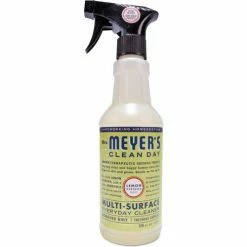 Mrs. Meyer's® Multi Purpose Cleaner, Lemon Scent, 16 Oz. Spray Bottle, 6/Carton
