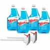 Windex&#174, Original Glass Cleaner, Fresh Scent, 32 oz Spray Bottle, 4/Carton