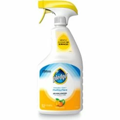 Pledge&#174, Everyday Clean Multisurface Cleaner, Clean Citrus, 25 oz Trigger Spray Bottle, 6/Ctn