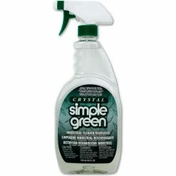 Crystal Simple Green® Industrial Cleaner and Degreaser, 24oz. Bottle, 12 Bottles - 19024