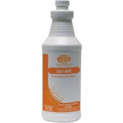 Theochem Laboratories Safe-T-Bowl Liquid Toilet Bowl Cleaner, 32 Oz. Bottle, 12/Carton
