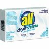 All Free Clear Vend Pack Dryer Sheets, Fragrance Free, 2 Sheets/Box, 100 Box/Case 2 All Free Clear Vend Pack Dryer Sheets, Fragrance Free, 2 Sheets/Box, 100 Box/Case -Cleaning Chemicals & Lubricants Shop VEN2979353 01