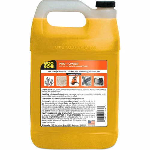 Goo Gone® Pro-Power Cleaner, Citrus Scent, 1 gal Bottle, 4/Case 4 Goo Gone® Pro-Power Cleaner, Citrus Scent, 1 gal Bottle, 4/Case - Image 2