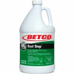 Betco Rest Stop™ Acid Free Restroom Disinfectant,4/CS -Gallon Bottle,Floral Fresh,Blue - 700400