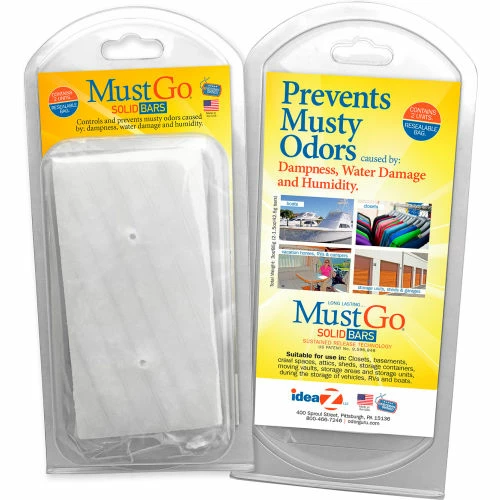 MustGo® Odor Eliminator Solid Bars - 2 Bar Pack - Pkg Qty 24 3 MustGo® Odor Eliminator Solid Bars - 2 Bar Pack - Pkg Qty 24