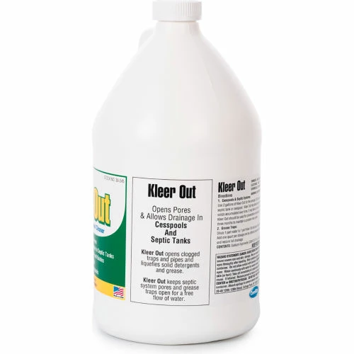 Comstar Kleer-Out™ Septic Tank & Cesspool Cleaner, Gallon Bottle, 4 Bottles - 30-245 - Pkg Qty 4 6 Comstar Kleer-Out™ Septic Tank & Cesspool Cleaner, Gallon Bottle, 4 Bottles - 30-245 - Pkg Qty 4 - Image 4