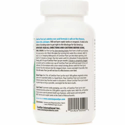 ComStar Pure Lye 1 Pound - Pkg Qty 12 5 ComStar Pure Lye 1 Pound - Pkg Qty 12 - Image 3